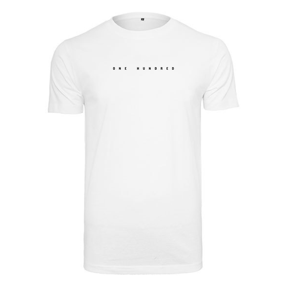 T-Shirt one hundred weiß