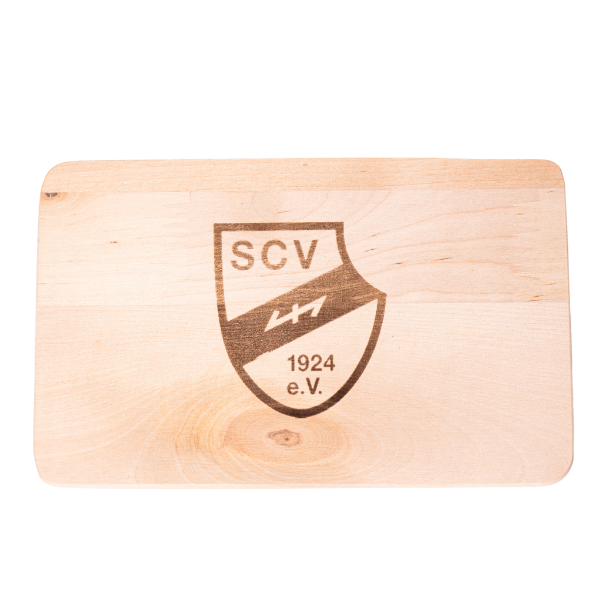 SCV Frühstücksbrett mit SCV-Logo